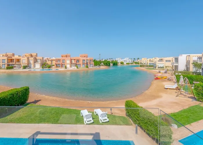 Elegant 4br In Tawila, Gouna. Private Pool, Lagoon Villa *