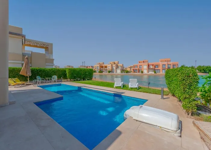 Villa Elegant 4br In Tawila, Gouna. Private Pool, Lagoon